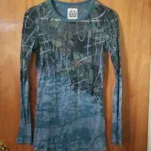 Miss Me long sleeve top